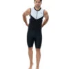 Zone3 Men's Lava Long Distance Trisuit -Swimwear Outlet 8648208154792 blkwht 1a