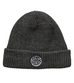 Rip Curl Men's Icons Reg Beanie 18 Rip Curl Men's Icons Reg Beanie -Swimwear Outlet 8648210120872 black 1a