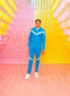 Sporti X Shaine Casas Electric Sapphire Team Tracksuit Zip-Up Jacket -Swimwear Outlet 8648215265448 electricsapphire 3a