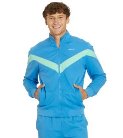Sporti X Shaine Casas Electric Sapphire Team Tracksuit Zip-Up Jacket -Swimwear Outlet 8648215265448 electricsapphire 4a