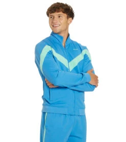 Sporti X Shaine Casas Electric Sapphire Team Tracksuit Zip-Up Jacket -Swimwear Outlet 8648215265448 electricsapphire 5a