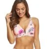 Seafolly Modern Love Longline Triangle Bikini Top 1 Seafolly Modern Love Longline Triangle Bikini Top -Swimwear Outlet 8648233484456 peach 1a