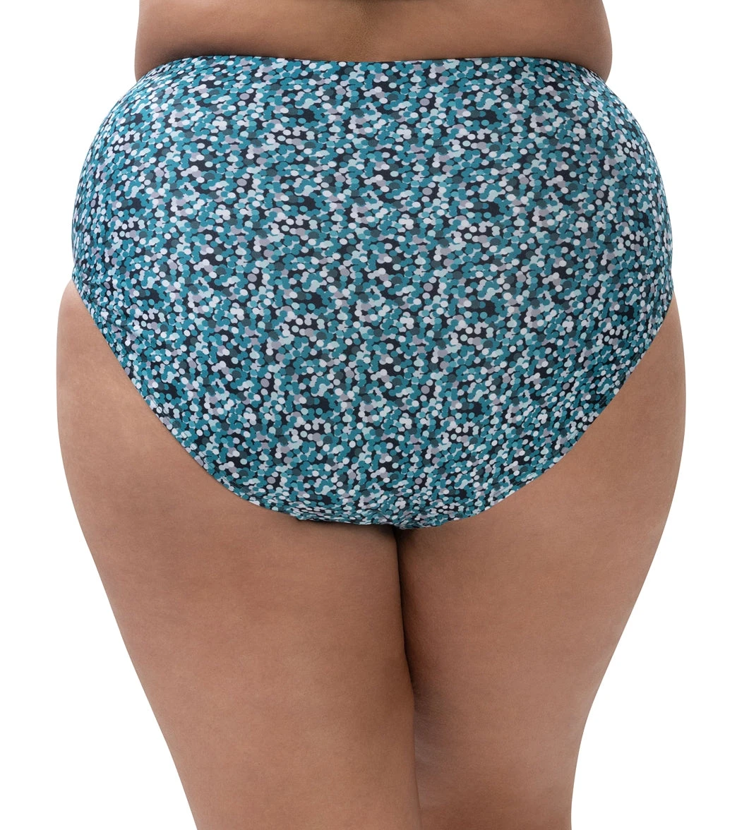 Dolfin Aquashape Women's Printed High Waisted Bikini Bottom 7 Dolfin Aquashape Women's Printed High Waisted Bikini Bottom - Image 5