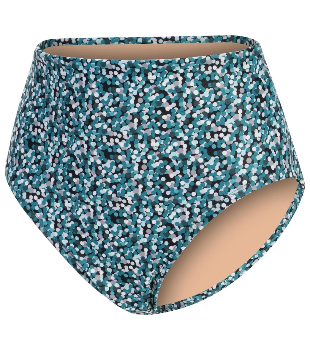 Dolfin Aquashape Women's Printed High Waisted Bikini Bottom 9 Dolfin Aquashape Women's Printed High Waisted Bikini Bottom - Image 7