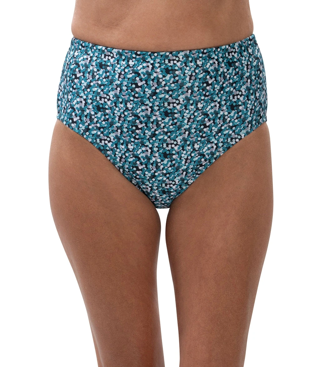 Dolfin Aquashape Women's Printed High Waisted Bikini Bottom 12 Dolfin Aquashape Women's Printed High Waisted Bikini Bottom - Image 10