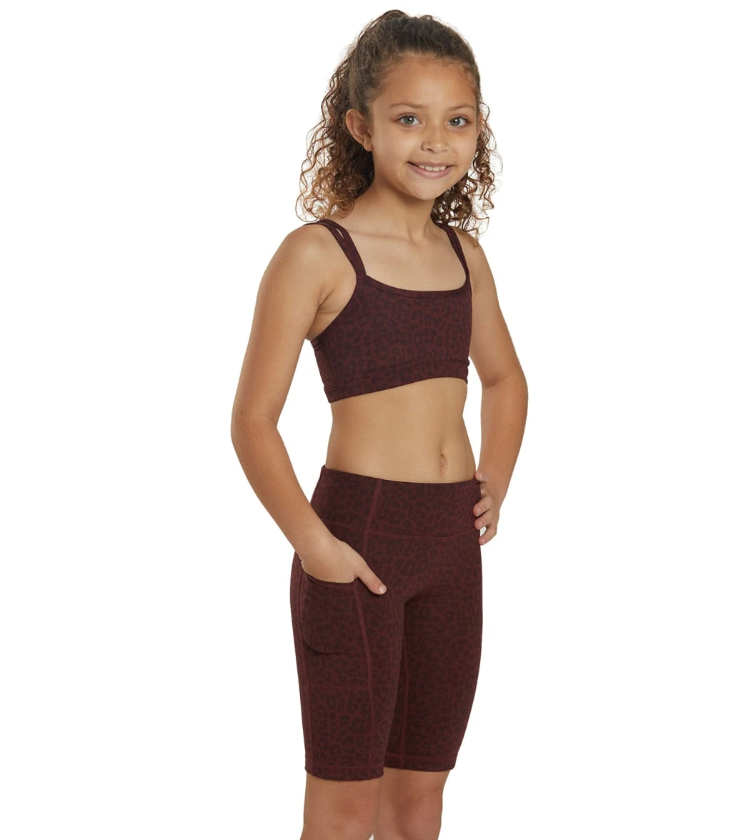 Everyday Yoga Girl Uphold Cheetah High Waisted Biker Shorts With Pocket 4 Everyday Yoga Girl Uphold Cheetah High Waisted Biker Shorts With Pocket - Image 2