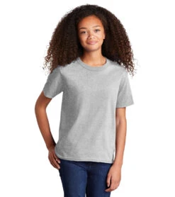 SwimOutlet Youth Core Cotton Short Sleeve Tee 31 SwimOutlet Youth Core Cotton Short Sleeve Tee -Swimwear Outlet 8648490025128 ash 4a