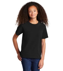 SwimOutlet Youth Core Cotton Short Sleeve Tee 25 SwimOutlet Youth Core Cotton Short Sleeve Tee -Swimwear Outlet 8648490025128 jetblack 4a