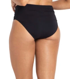 Azura Women's Contour Soft Wrap Bikini Bottom 23 Azura Women's Contour Soft Wrap Bikini Bottom -Swimwear Outlet 8648537243816 black 2a