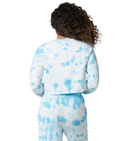 NUX Don't Stop Organic Crop Pullover -Swimwear Outlet 8648548778152 crystalcloud 3a