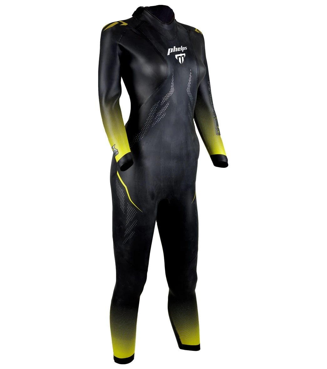 Phelps Women's Racer 2.0 Performance Fullsleeve Triathlon Wetsuit 4 Phelps Women's Racer 2.0 Performance Fullsleeve Triathlon Wetsuit - Image 2