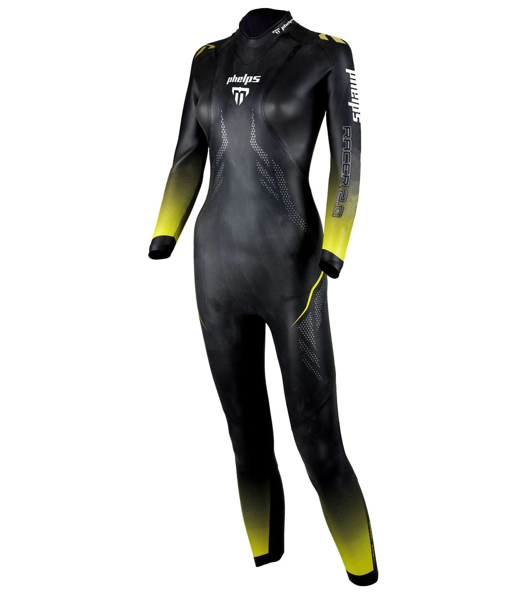 Phelps Women's Racer 2.0 Performance Fullsleeve Triathlon Wetsuit 5 Phelps Women's Racer 2.0 Performance Fullsleeve Triathlon Wetsuit - Image 3