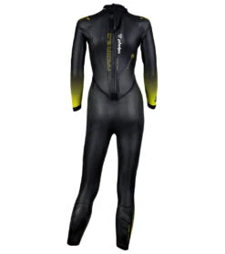 Phelps Women's Racer 2.0 Performance Fullsleeve Triathlon Wetsuit 13 Phelps Women's Racer 2.0 Performance Fullsleeve Triathlon Wetsuit -Swimwear Outlet 8648562180264 blackyellow 4a