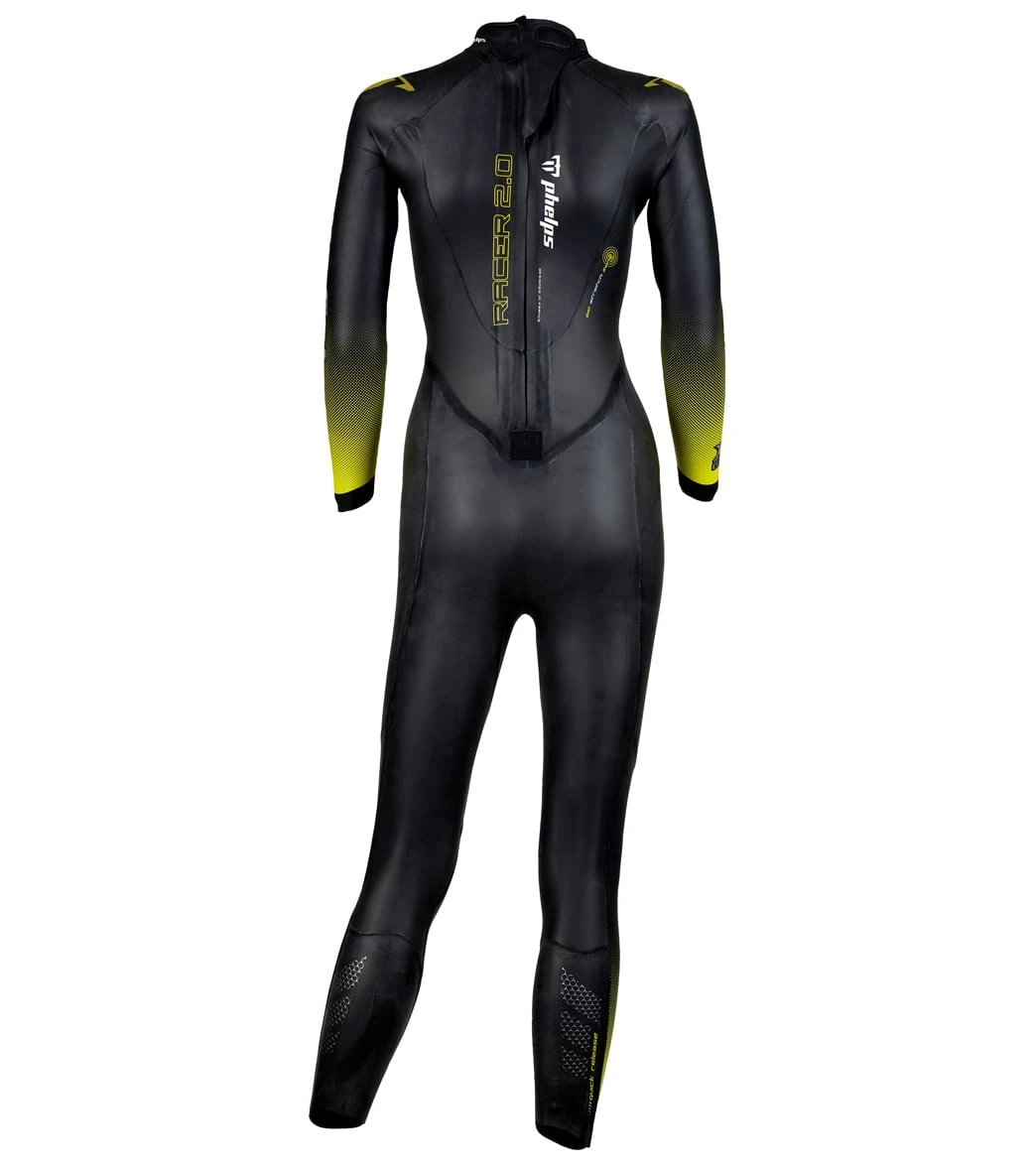 Phelps Women's Racer 2.0 Performance Fullsleeve Triathlon Wetsuit 6 Phelps Women's Racer 2.0 Performance Fullsleeve Triathlon Wetsuit - Image 4