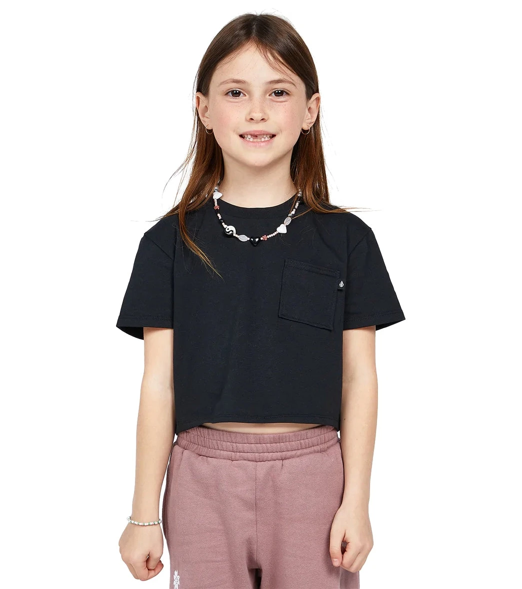 Volcom Girls' Pocket Dial Short Sleeve Tee (Big Kid) 3 Volcom Girls' Pocket Dial Short Sleeve Tee (Big Kid)