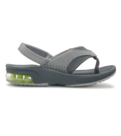 Reef Kids' Little Fanning Flip Flops (Baby, Toddler) -Swimwear Outlet 8648630436008 greengrey334 3a