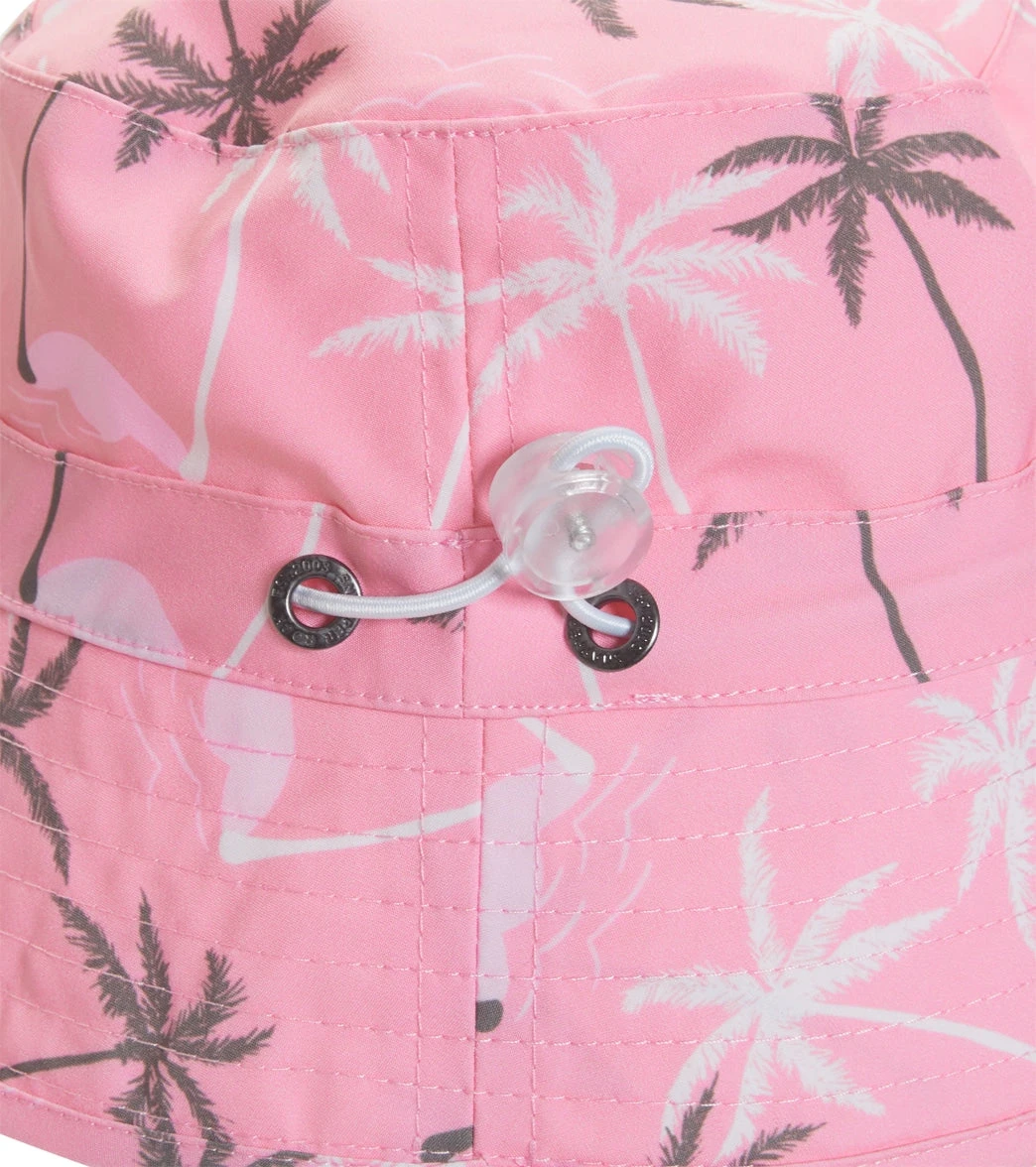 Snapper Rock Girls' Palm Paradise Sustainable Bucket Hat 5 Snapper Rock Girls' Palm Paradise Sustainable Bucket Hat - Image 3