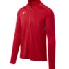 Mizuno Men's Alpha 1/2 Zip Pullover 1 Mizuno Men's Alpha 1/2 Zip Pullover -Swimwear Outlet 8648737783976 red 1a