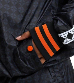 Arena Unisex 50th Anniversary Black Full Zip Jacket -Swimwear Outlet 8648764686504 blackmultiwhiteblack 7a