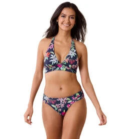Tommy Bahama Women's Summer Floral Reversible Hipster Bikini Bottom 12 Tommy Bahama Women's Summer Floral Reversible Hipster Bikini Bottom -Swimwear Outlet 8648777367720 marenavyrev 4a
