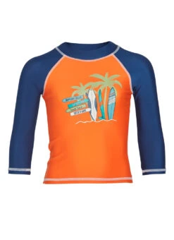 Flap Happy Boys' Venice Stripe UPF 50+ Rash Guard (Baby, Toddler, Little Kid) 11 Flap Happy Boys' Venice Stripe UPF 50+ Rash Guard (Baby, Toddler, Little Kid) -Swimwear Outlet 8648822554792 2t
