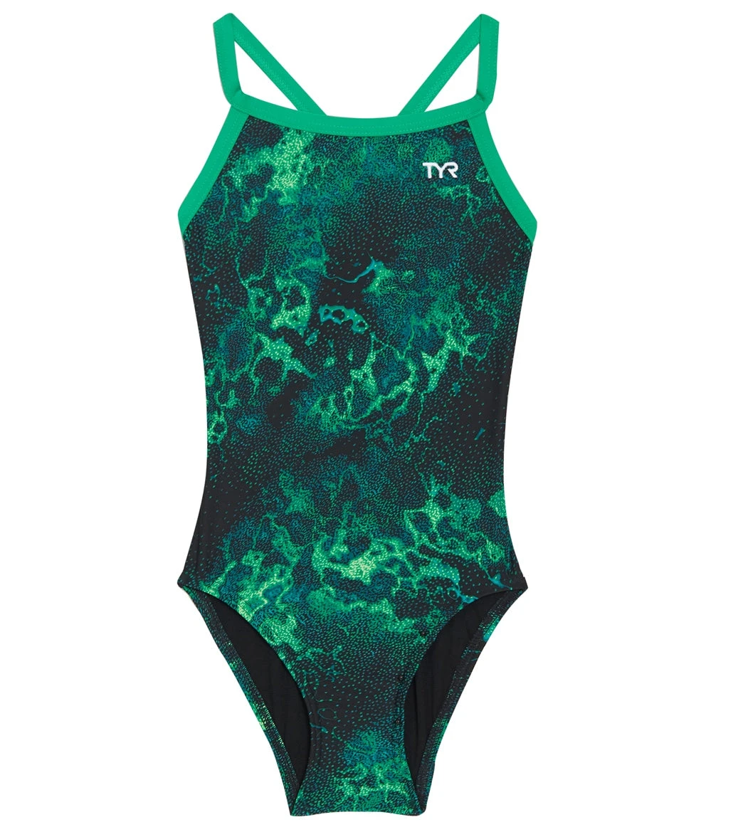 TYR Girls' Diploria Diamondfit One Piece Swimsuit 21 TYR Girls' Diploria Diamondfit One Piece Swimsuit - Image 19