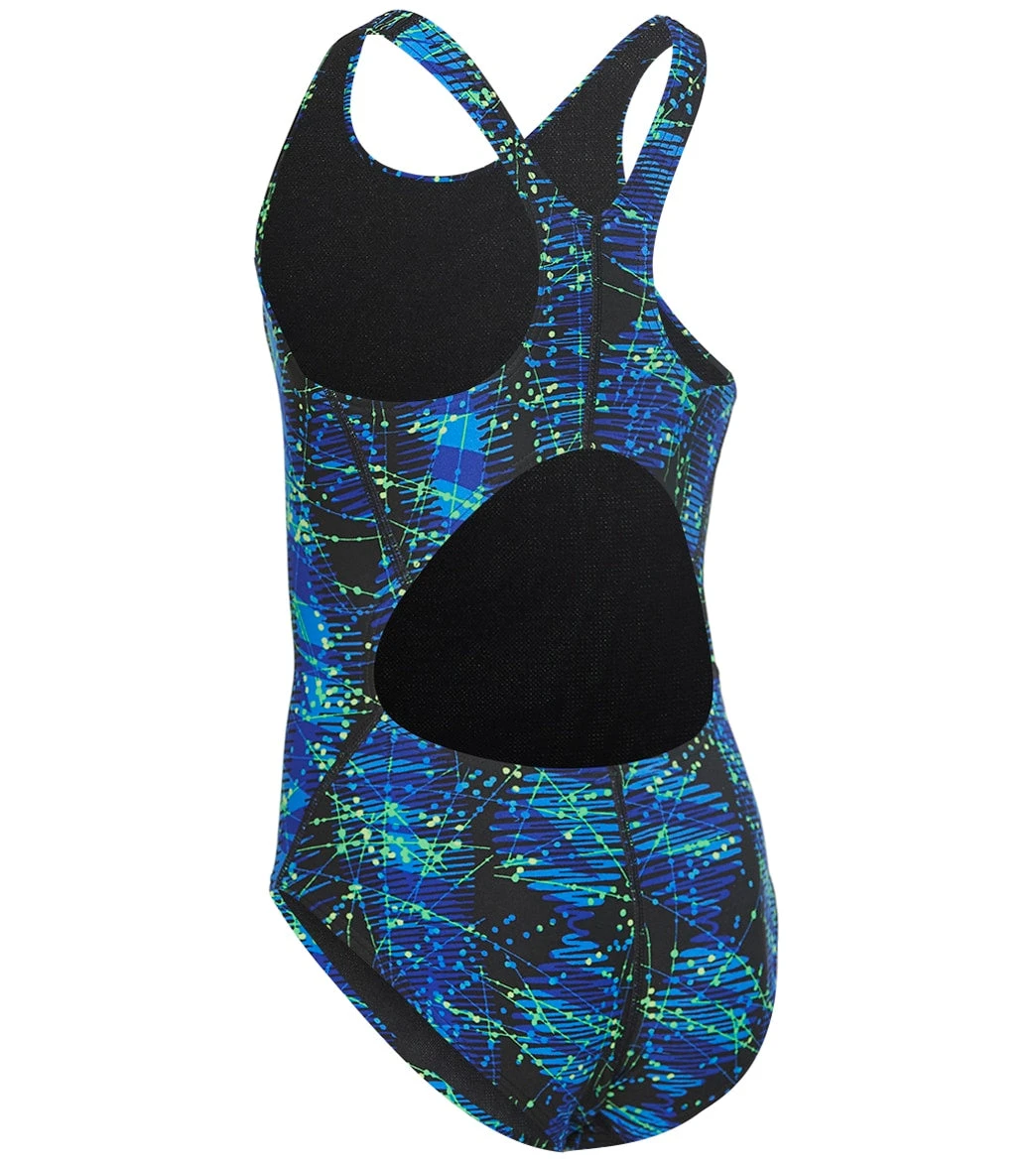 The Finals Girls' Edge Wave Back One Piece Swimsuit 4 The Finals Girls' Edge Wave Back One Piece Swimsuit - Image 2