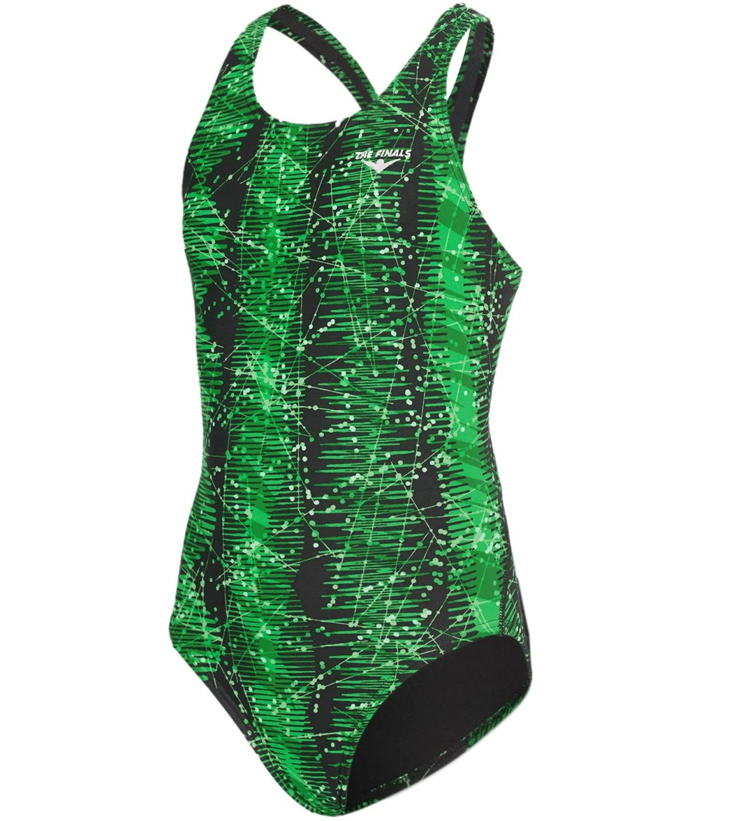 The Finals Girls' Edge Wave Back One Piece Swimsuit 15 The Finals Girls' Edge Wave Back One Piece Swimsuit - Image 13
