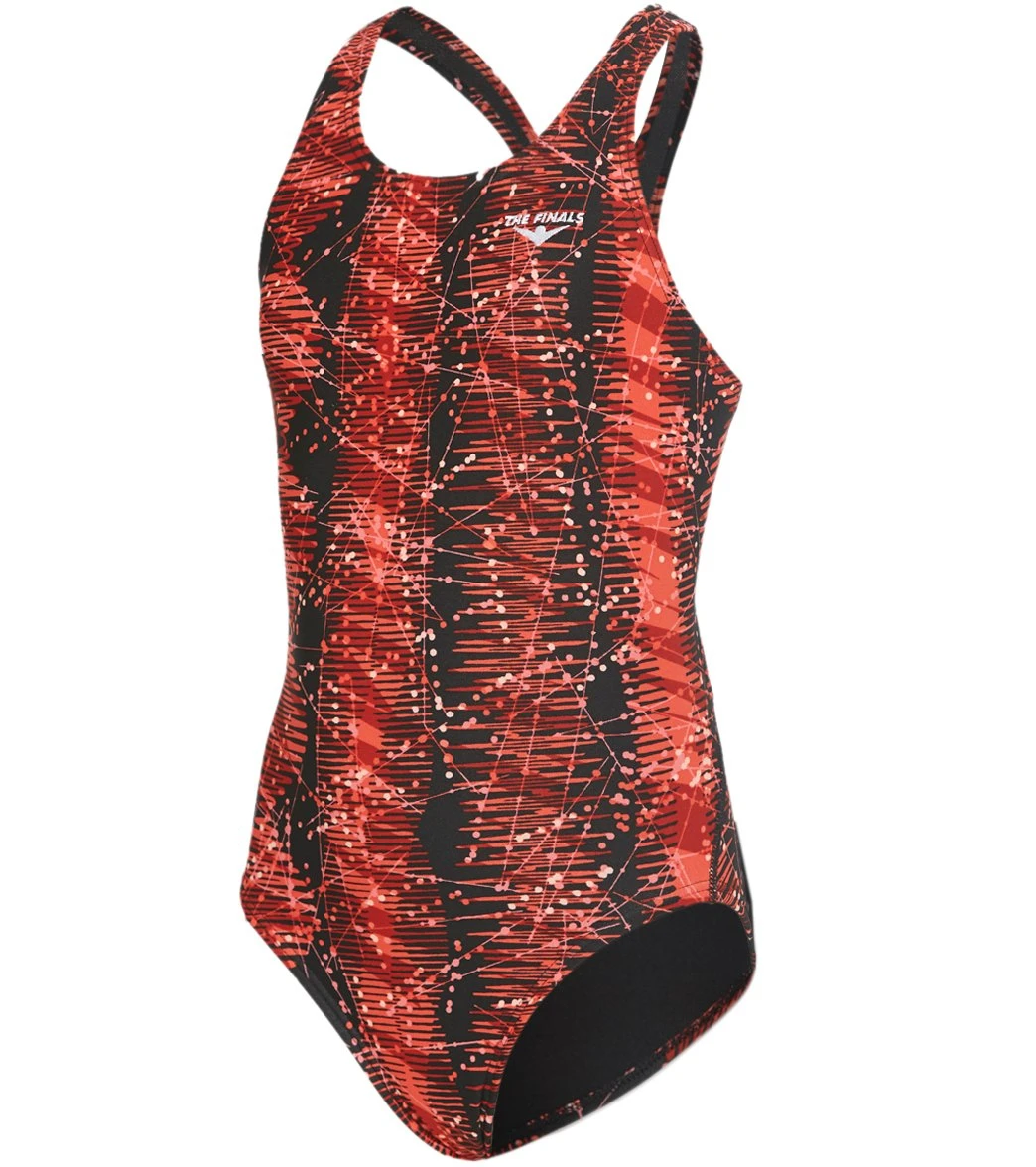 The Finals Girls' Edge Wave Back One Piece Swimsuit 7 The Finals Girls' Edge Wave Back One Piece Swimsuit - Image 5