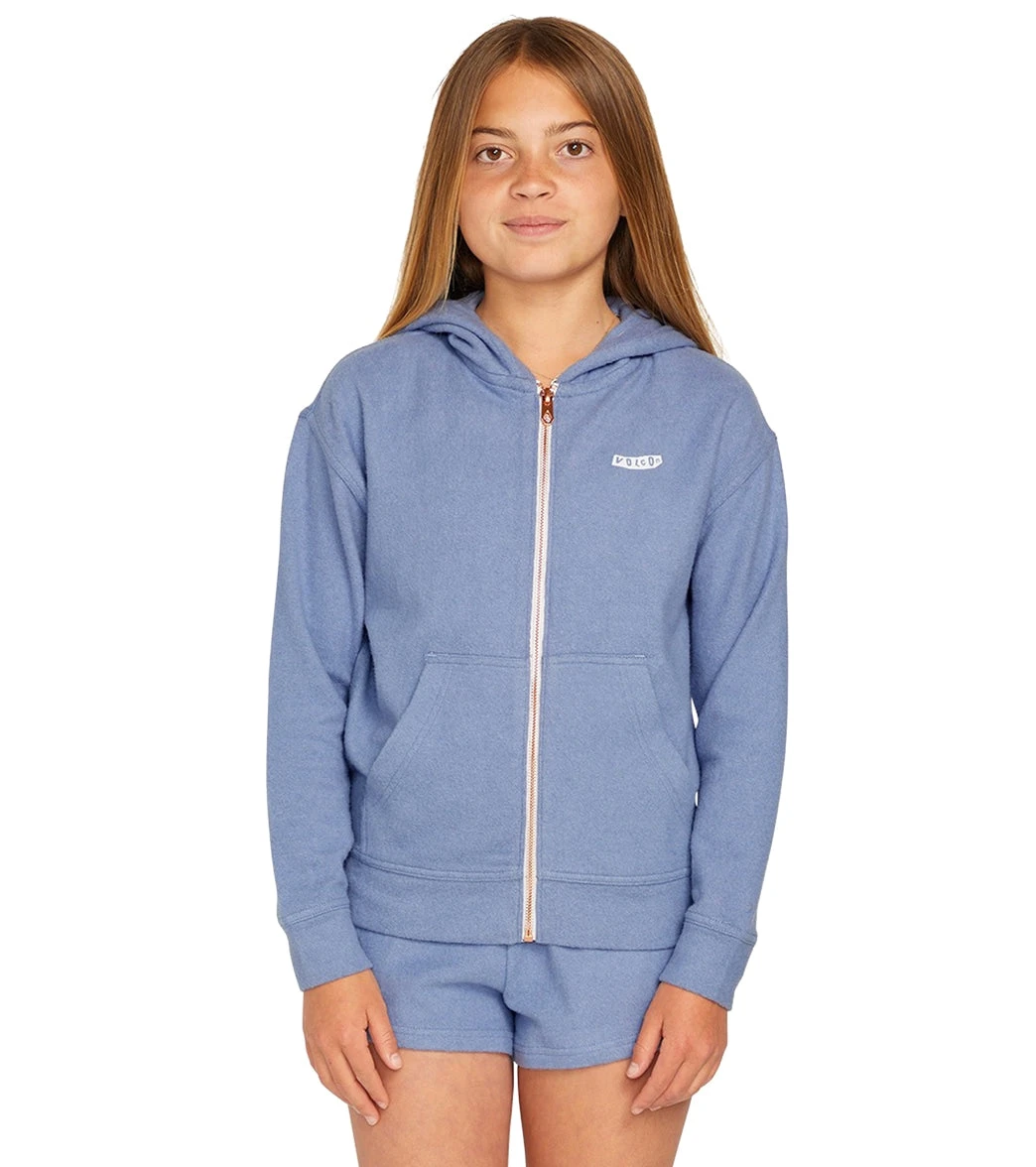 Volcom Girls' Lil Zip Fleece Hoodie (Big Kid) 15 Volcom Girls' Lil Zip Fleece Hoodie (Big Kid) - Image 13