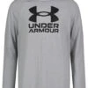 Under Armour Boys' UA Hooded Long Sleeve UPF Shirt (Little Kid) 1 Under Armour Boys' UA Hooded Long Sleeve UPF Shirt (Little Kid) -Swimwear Outlet 8648947073192 modgray 1a