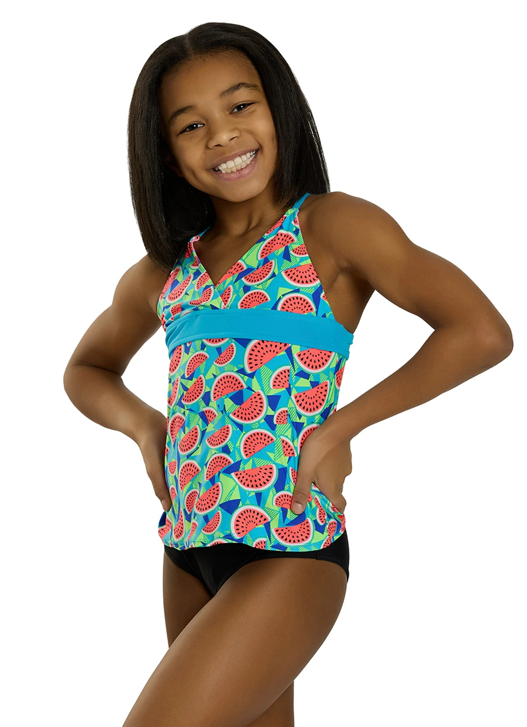 TYR Girls' Tutti Frutti Claire Tankini Top (Little Kid, Big Kid) 7 TYR Girls' Tutti Frutti Claire Tankini Top (Little Kid, Big Kid) - Image 5