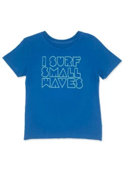 Feather 4 Arrow Boys' Small Waves Vintage Tee (Baby, Toddler, Little Kid, Big Kid) -Swimwear Outlet 8648988459176 seasideblue 1a