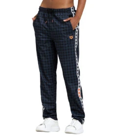 Arena Unisex 50th Anniversary Black Relax IV Team Pants -Swimwear Outlet 8649102459048 blackmultiwhiteblack 3a