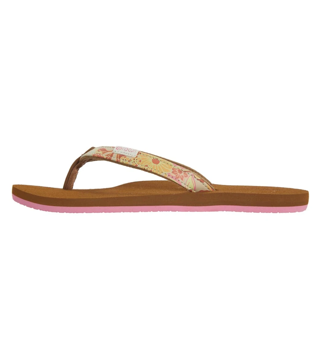 Rip Curl Girls' Freedom Mini Flip Flop (Little Kid) 10 Rip Curl Girls' Freedom Mini Flip Flop (Little Kid) - Image 8