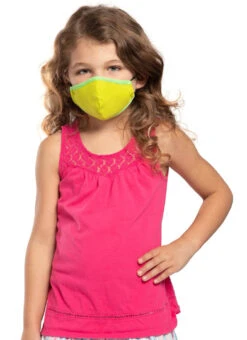 Sporti Kids Reusable Face Mask (Set Of Two) 14 Sporti Kids Reusable Face Mask (Set Of Two) -Swimwear Outlet 8649204531368 green