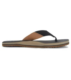 Rip Curl Men's Oxford Open Toe Flip Flops -Swimwear Outlet 8649232908456 blacktan 3a
