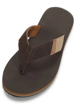 Rip Curl Men's Oxford Open Toe Flip Flops -Swimwear Outlet 8649232908456 brown