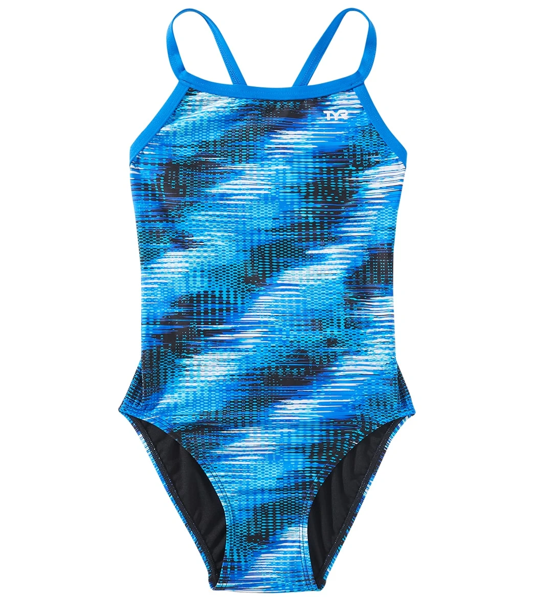 TYR Girls' Surge Diamondfit One Piece Swimsuit 15 TYR Girls' Surge Diamondfit One Piece Swimsuit - Image 13