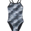TYR Girls' Surge Diamondfit One Piece Swimsuit 1 TYR Girls' Surge Diamondfit One Piece Swimsuit -Swimwear Outlet 8649263317160 titanium 1a