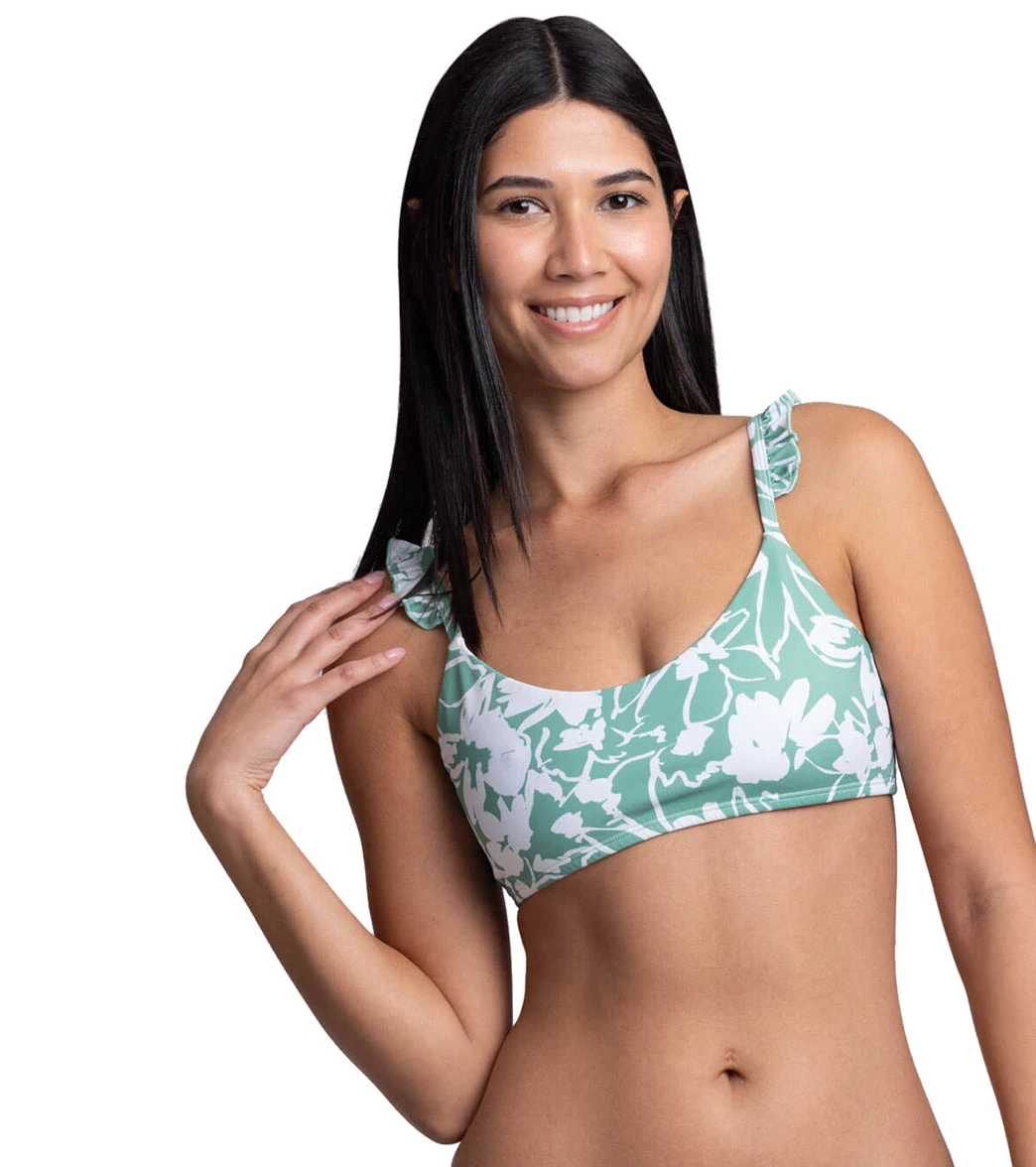 JOLYN Women's Donna Floriana Scoop Neck Ruffle Bikini Top 3 JOLYN Women's Donna Floriana Scoop Neck Ruffle Bikini Top