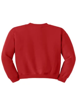 SwimOutlet Youth Heavy Blend Crewneck Sweatshirt 39 SwimOutlet Youth Heavy Blend Crewneck Sweatshirt -Swimwear Outlet 8650006593704 red 2a
