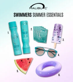 Malibu C Swimmers Wellness Collection Set 20 Malibu C Swimmers Wellness Collection Set -Swimwear Outlet 8650025173160 citrusfusion 6a