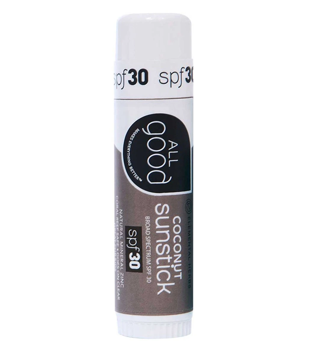 All Good SPF 30 Zinc Coconut Sunstick .6oz 6 All Good SPF 30 Zinc Coconut Sunstick .6oz - Image 4
