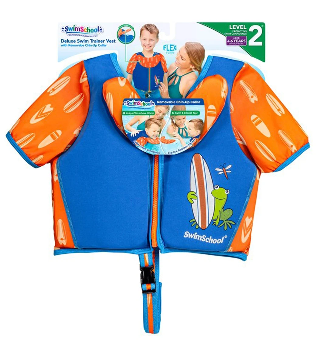 Aqua Leisure Kids' Deluxe Swim Trainer Vest With Collar 9 Aqua Leisure Kids' Deluxe Swim Trainer Vest With Collar - Image 7