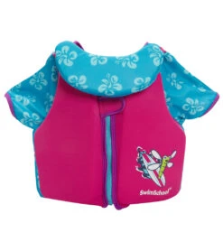 Aqua Leisure Kids' Deluxe Swim Trainer Vest With Collar 35 Aqua Leisure Kids' Deluxe Swim Trainer Vest With Collar -Swimwear Outlet 8650054041768 pinkblue 2a