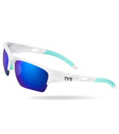 TYR Unisex Vatcher Performance Sunglasses 34 TYR Unisex Vatcher Performance Sunglasses -Swimwear Outlet 8650055450792 bluewhite 1a