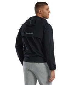 TYR Men's Atlas Windbreaker -Swimwear Outlet 8650073571496 black 3a