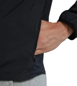 TYR Men's Atlas Windbreaker -Swimwear Outlet 8650073571496 black 6a