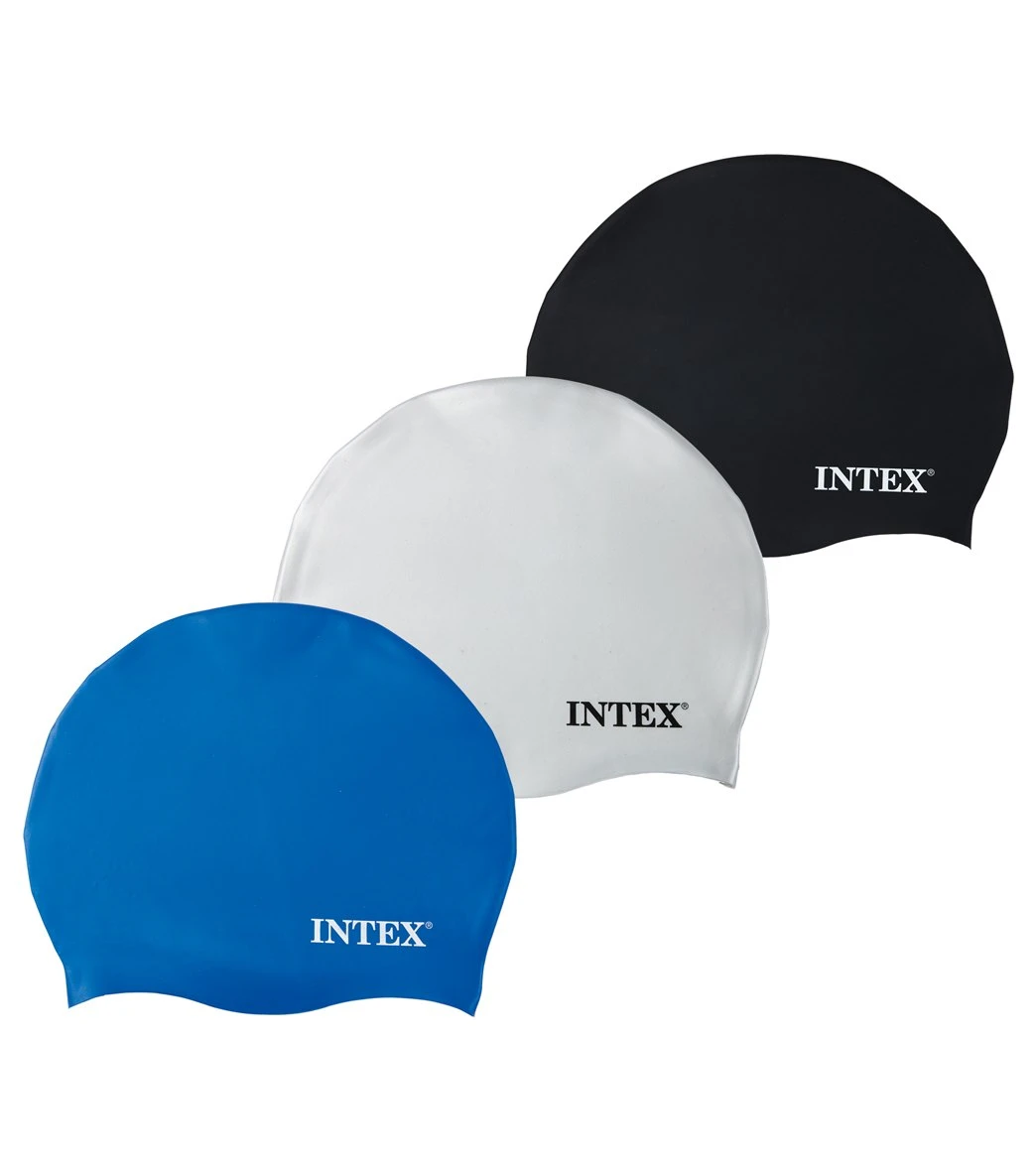 Intex Kids' Silicone Swim Cap 5 Intex Kids' Silicone Swim Cap - Image 3